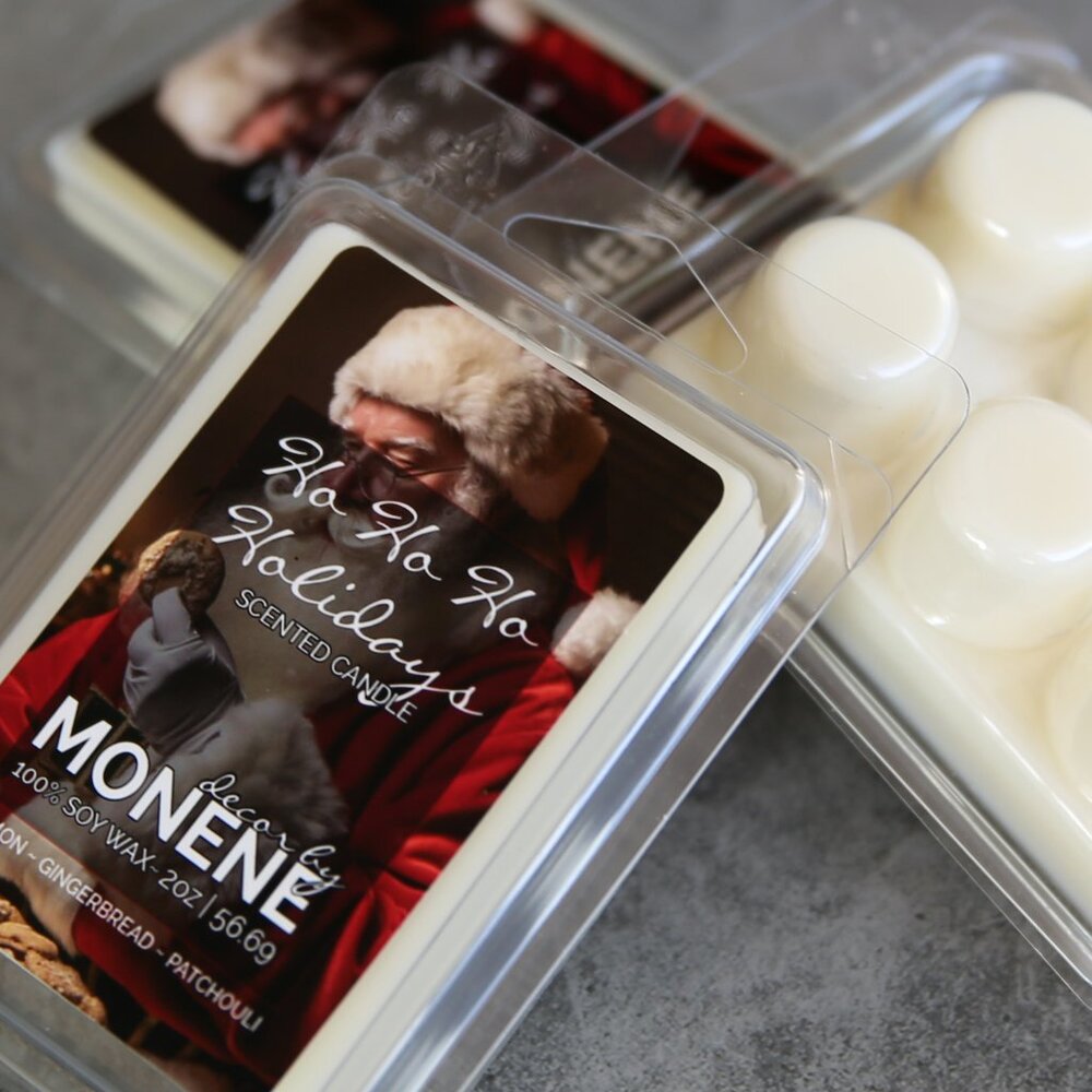 Ho Ho Ho Holidays Scented 100% Soy Wax 2oz Wax Melts